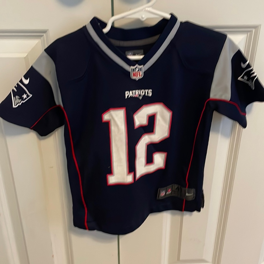 Tom Brady 4t boys patriots jersey
